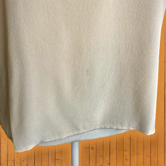 Diane Von Furstenberg ‘Nadia’ Lace Paneled Silk Long Sleeve Top Size 2 - Picture 3 of 15